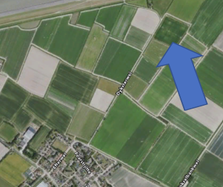 Ca. 2 ha bouwland aan de Dyksterwei nabij Nes Ca. 2 ha bouwland aan de Dyksterwei nabij Nes